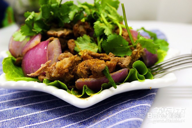 孜然羊肉的做法