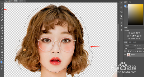 ps制作超级可爱的大头娃娃特效