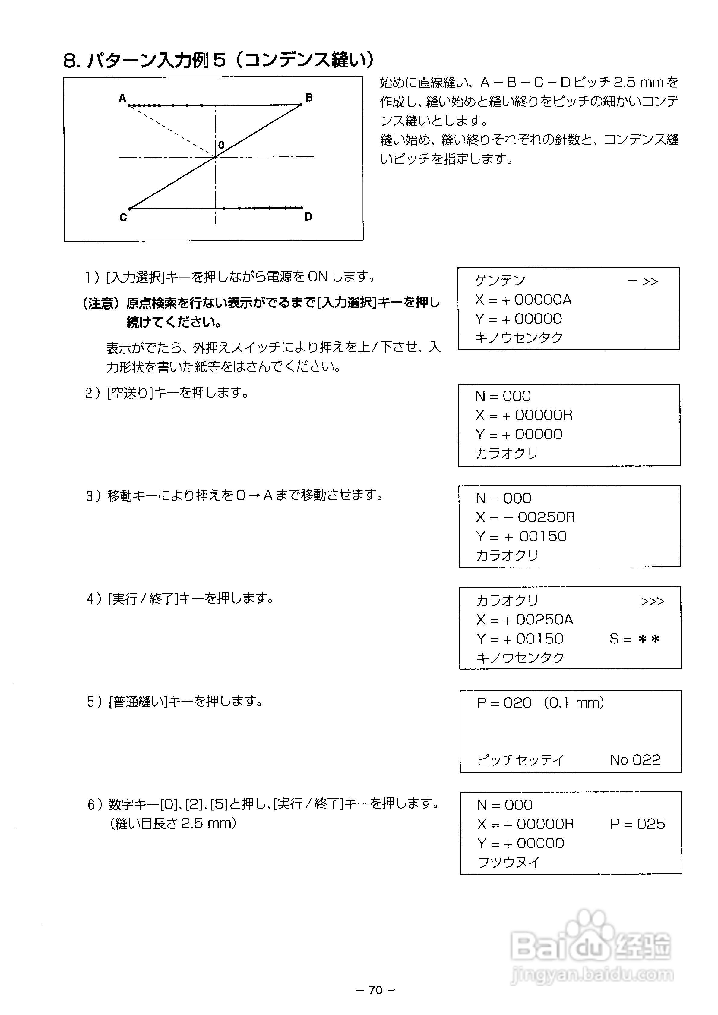 JUKI AMS-221D花样机使用说明书:[9]