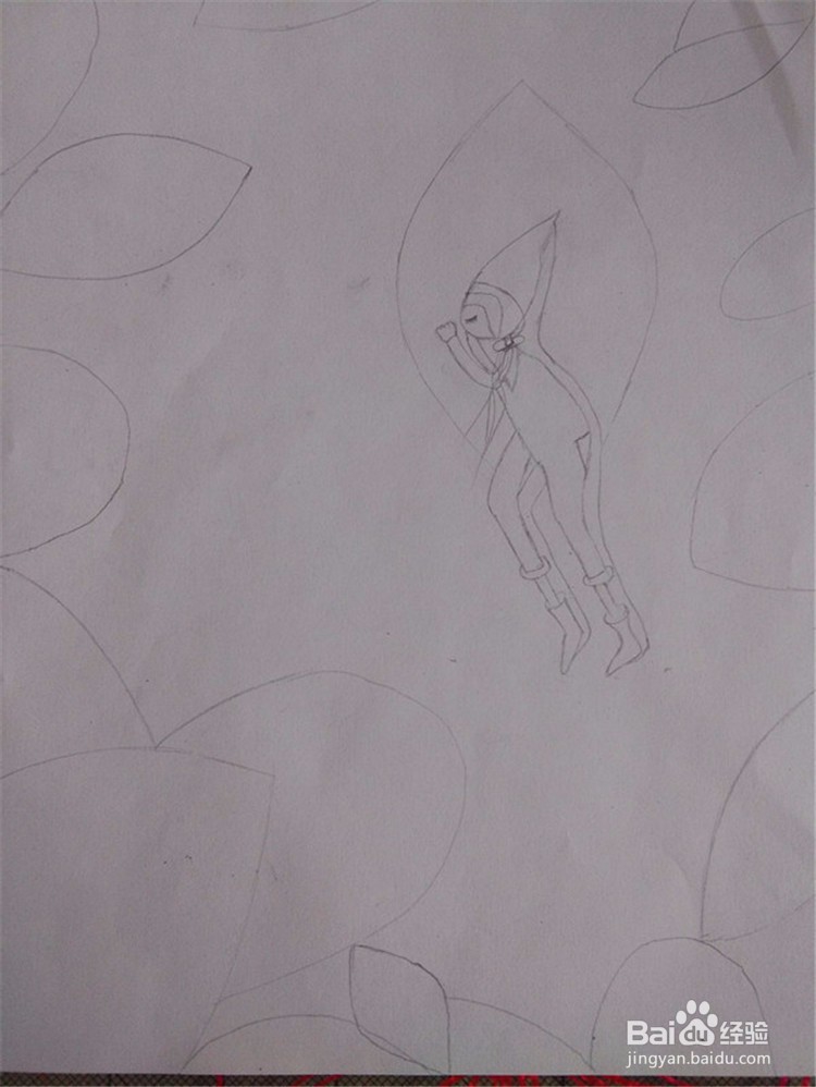 如何用彩铅画一幅简单的插画