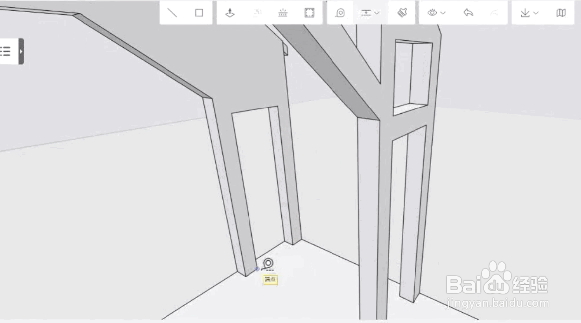 酷家乐廊桥截面怎样绘制