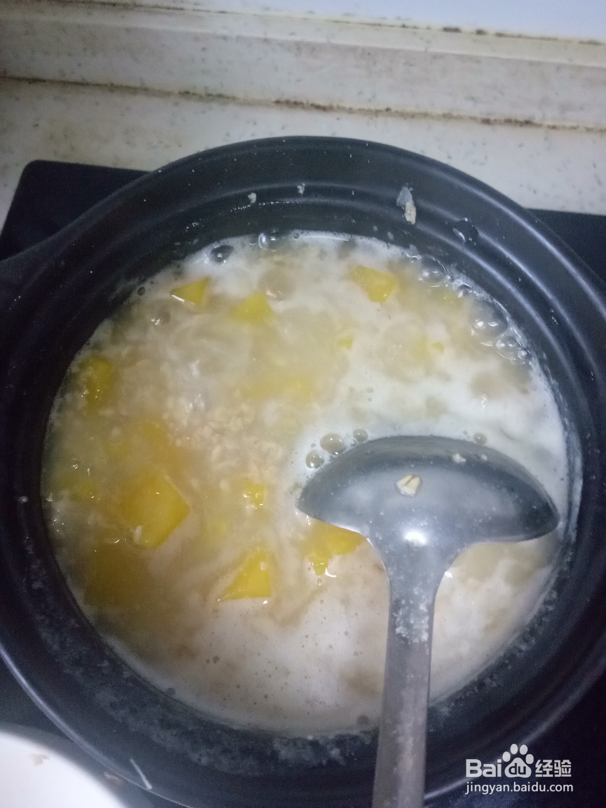 南瓜雪梨燕麦片粥