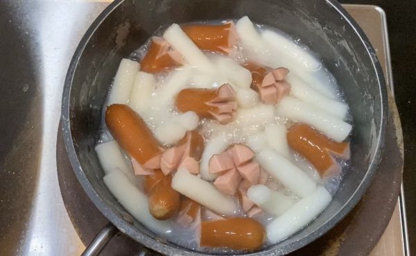 韩式芝士炒年糕