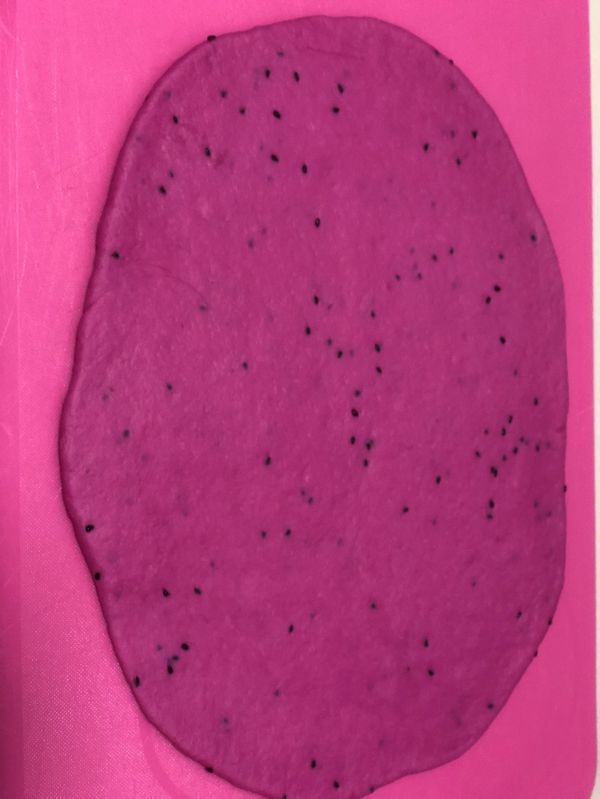 火龙果麻薯软欧包