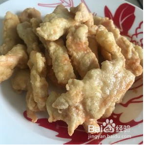 糖醋里脊（鸡肉版）