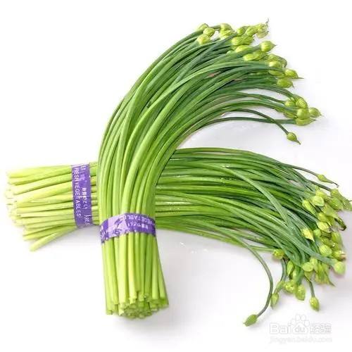 韭菜苔炒鹅蛋