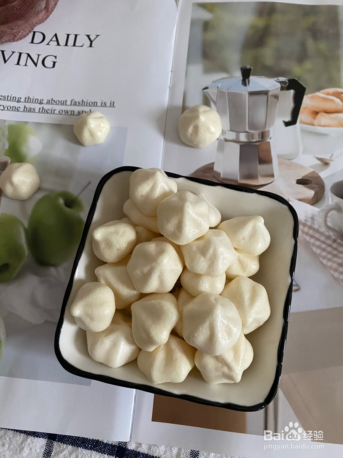 蛋白溶豆的做法