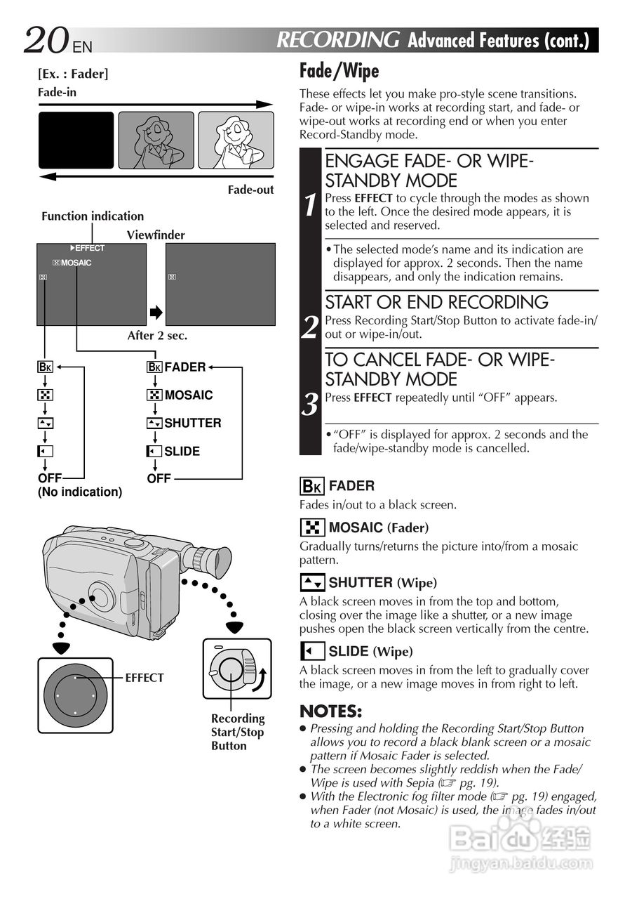 胜利JVC GR-AX680数码摄像机使用说明书:[2]