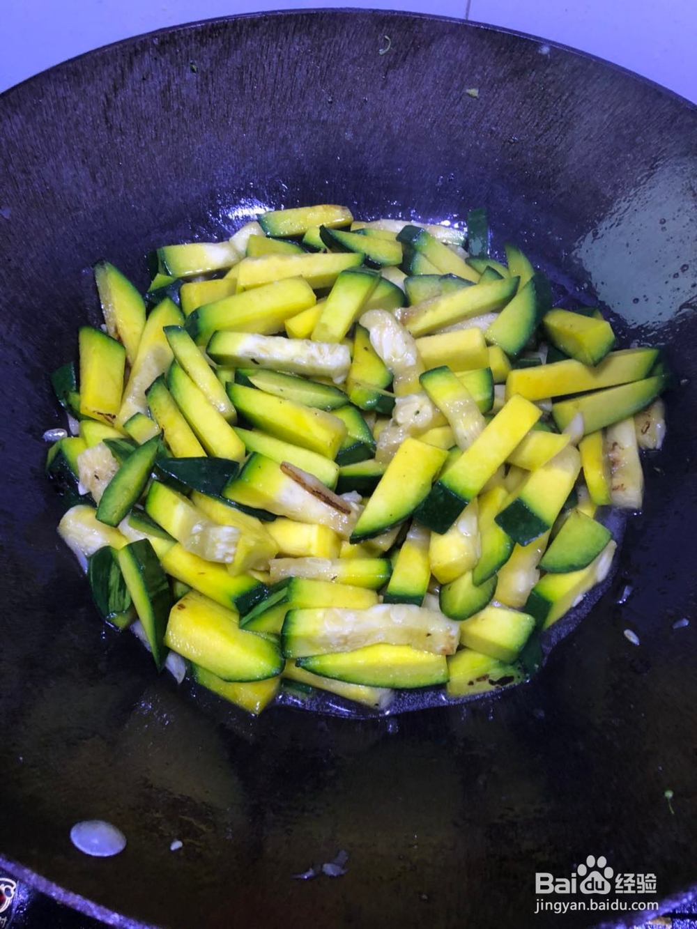 素炒南瓜的做法？