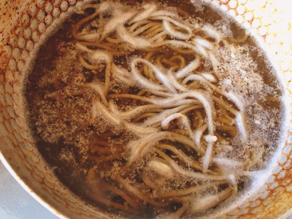 日式五花肉荞麦面