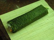 蔬菜虾寿司的做法