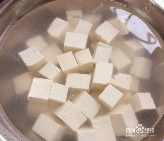 麻婆豆腐的做法