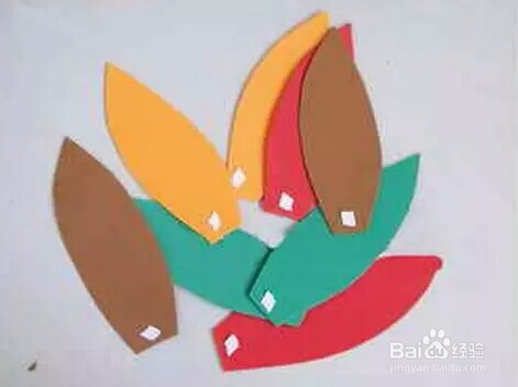 五彩立体火鸡制作步骤