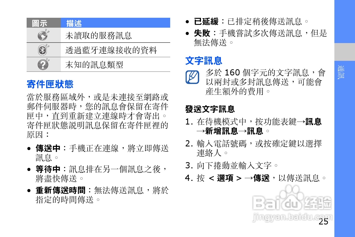 三星i8510H手机使用说明书:[4]