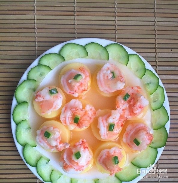 玉豆腐蒸虾仁