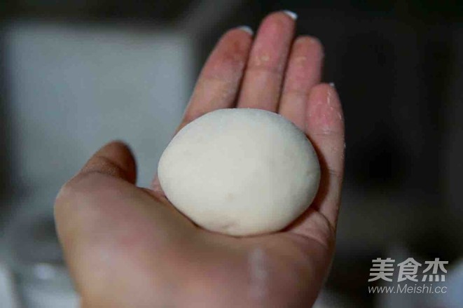 小花豆沙包的做法