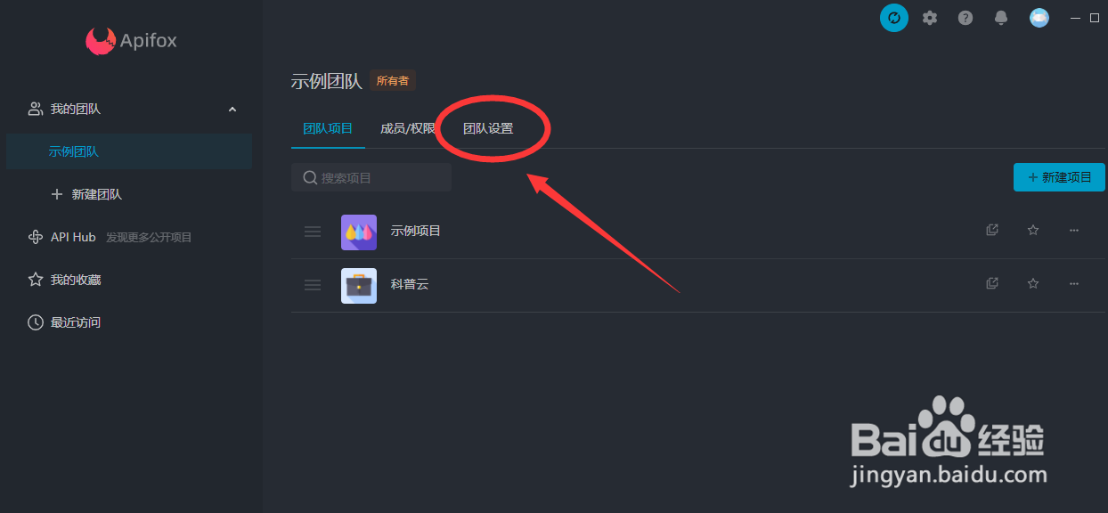 Apifox怎么将团队移交给其他人
