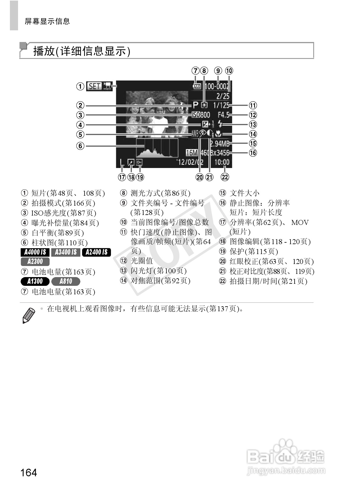 佳能 Powershot A810数码相机说明书:[17]