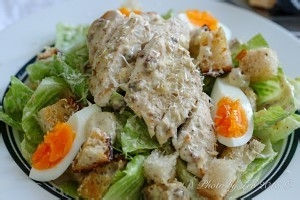 超好吃的凯撒沙拉