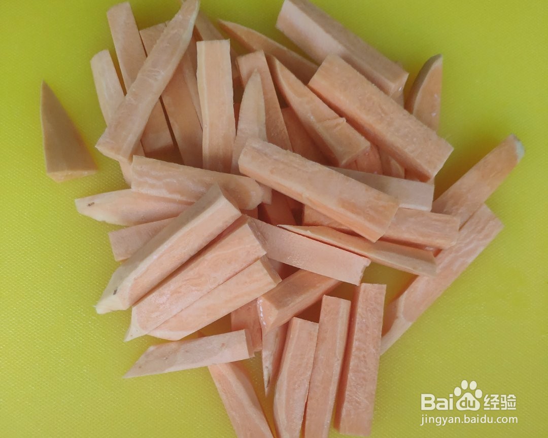 如何制作蛋黄焗地瓜？