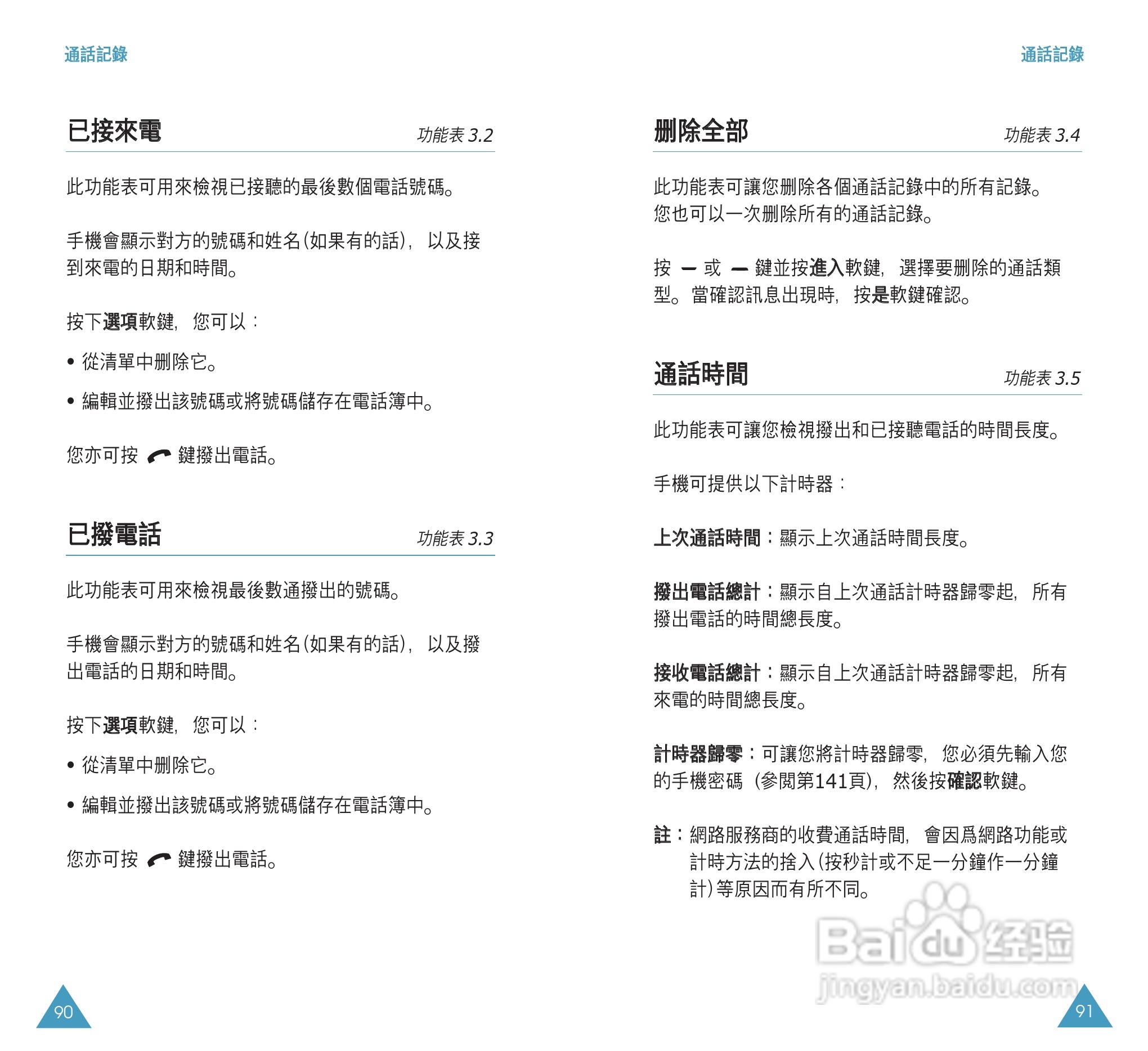 三星SGH-P108手机使用说明书:[5]