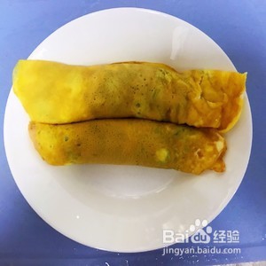 高蛋白减脂的鸡胸肉鸡蛋卷