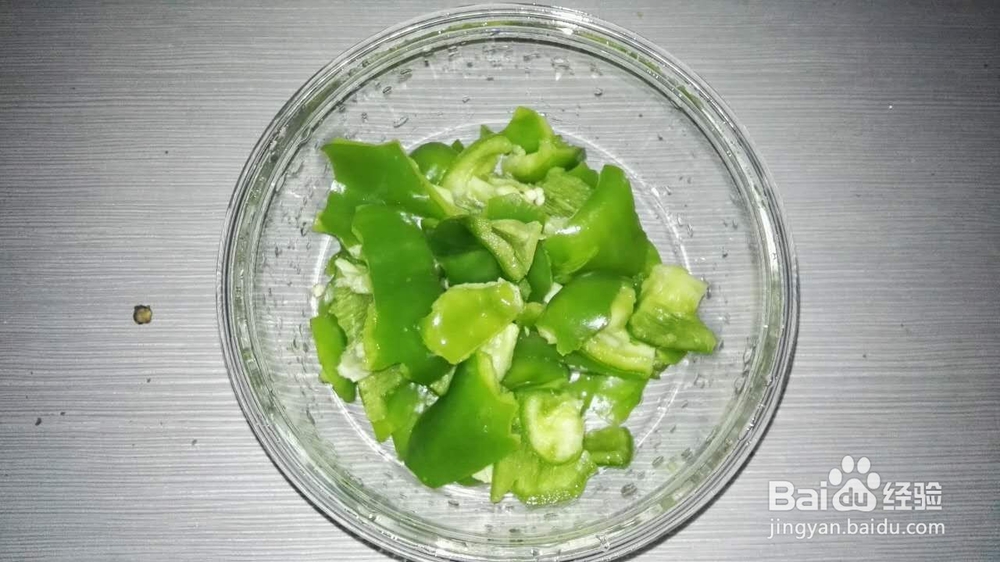 青椒土豆片我的晚餐