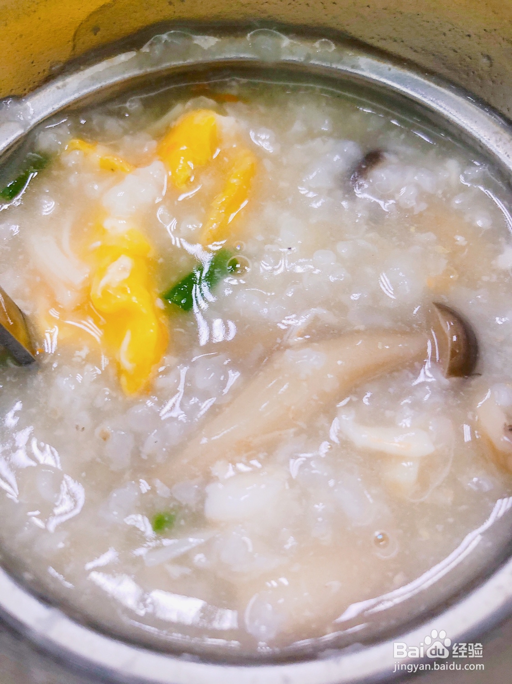 好吃简单的虾仁菌菇粥