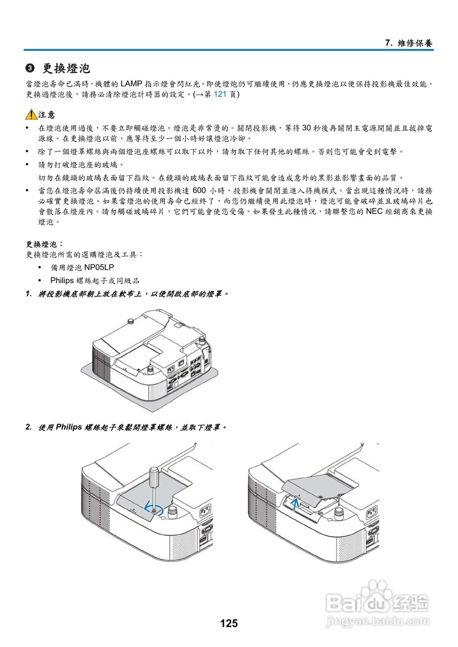 NEC NP901W型投影机用户手册:[14]