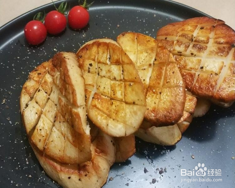 香煎杏鲍菇的做法