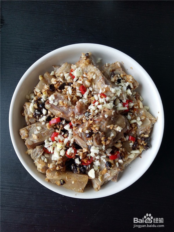 教你做蒜香蒸排骨