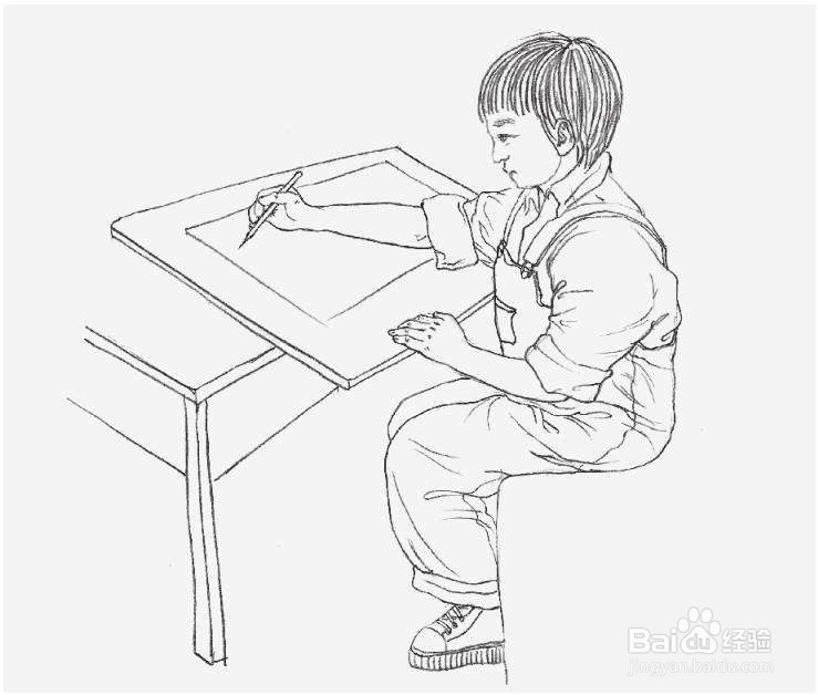 初学者怎么学好画素描？