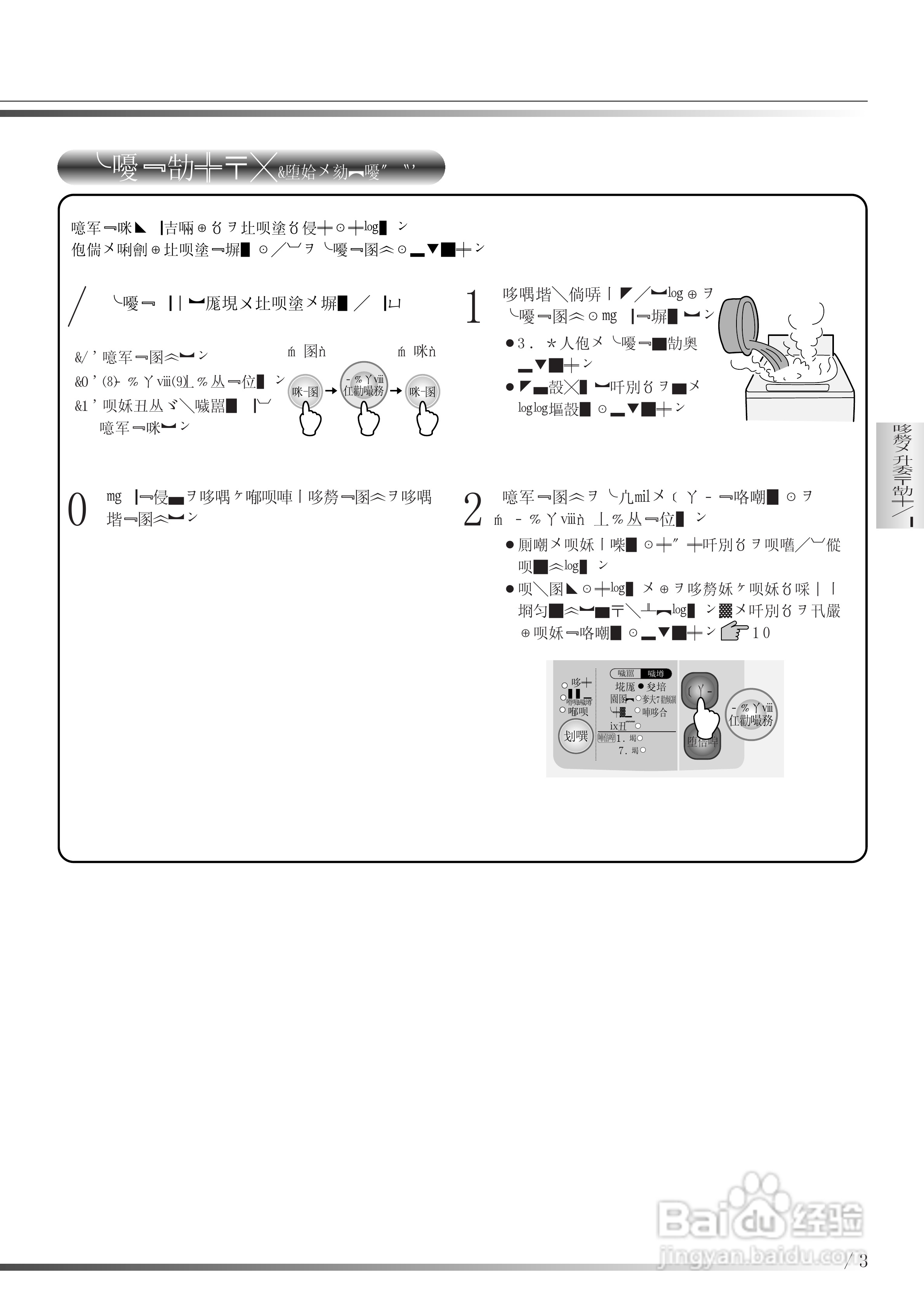 HITACHI NW-5FR型洗衣机使用说明书:[2]