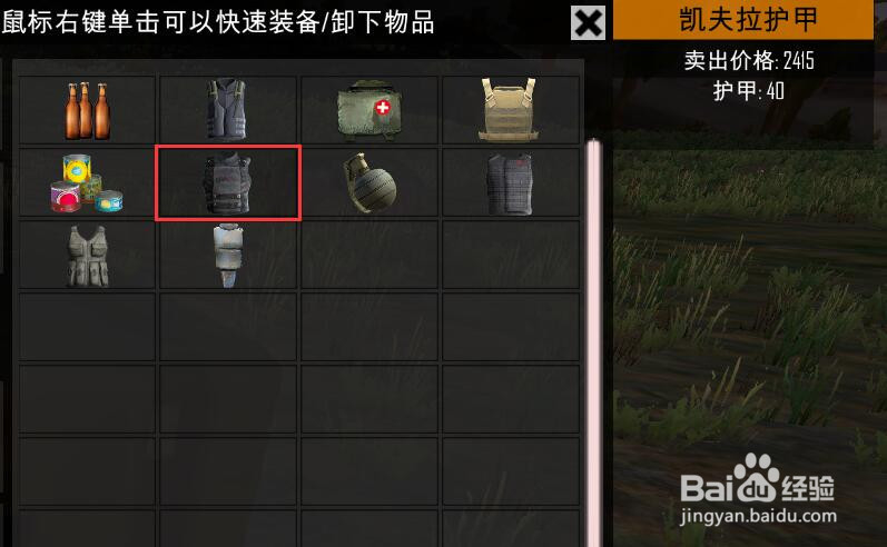 自由人:游击战争0.13版本,防具防弹衣全装备详解