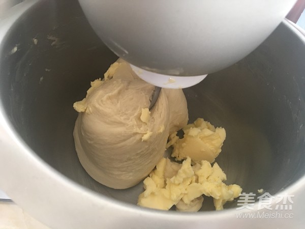 肉松手撕包的做法