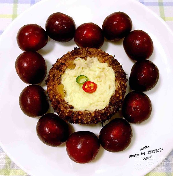 海胆卧蛋羹的做法