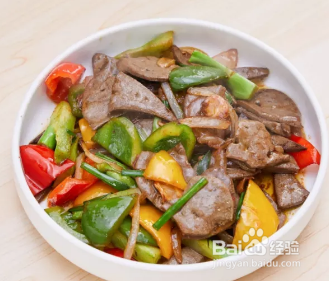 超好吃的爆炒猪肝