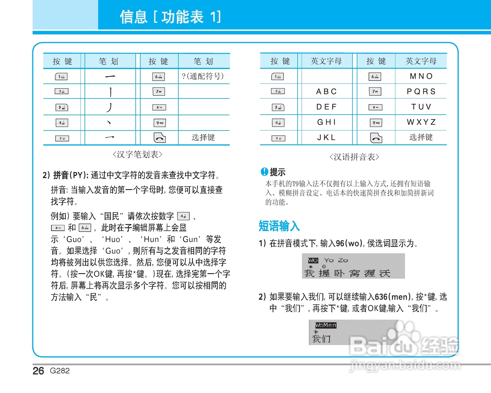 乐金手机LG-G282型使用说明书:[3]