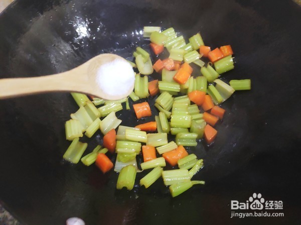 好吃的西芹炒腰果