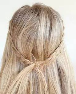 长发美女三款简单发型(之五)