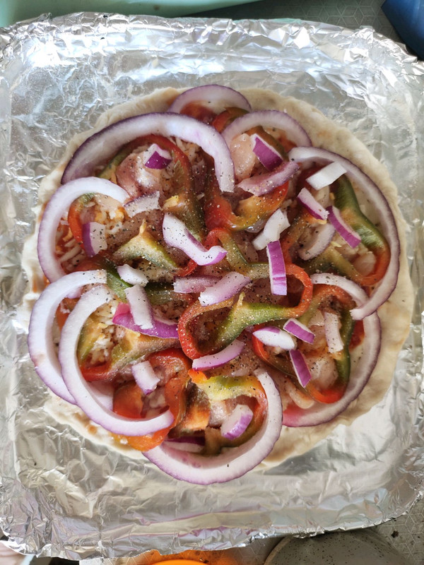 简单美味鸡肉披萨