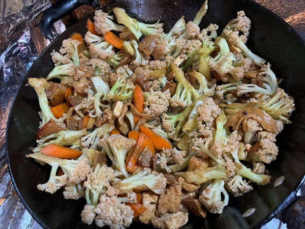 家常版干锅花菜