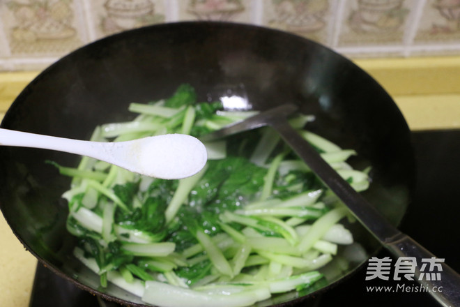 蒜蓉腐乳小白菜