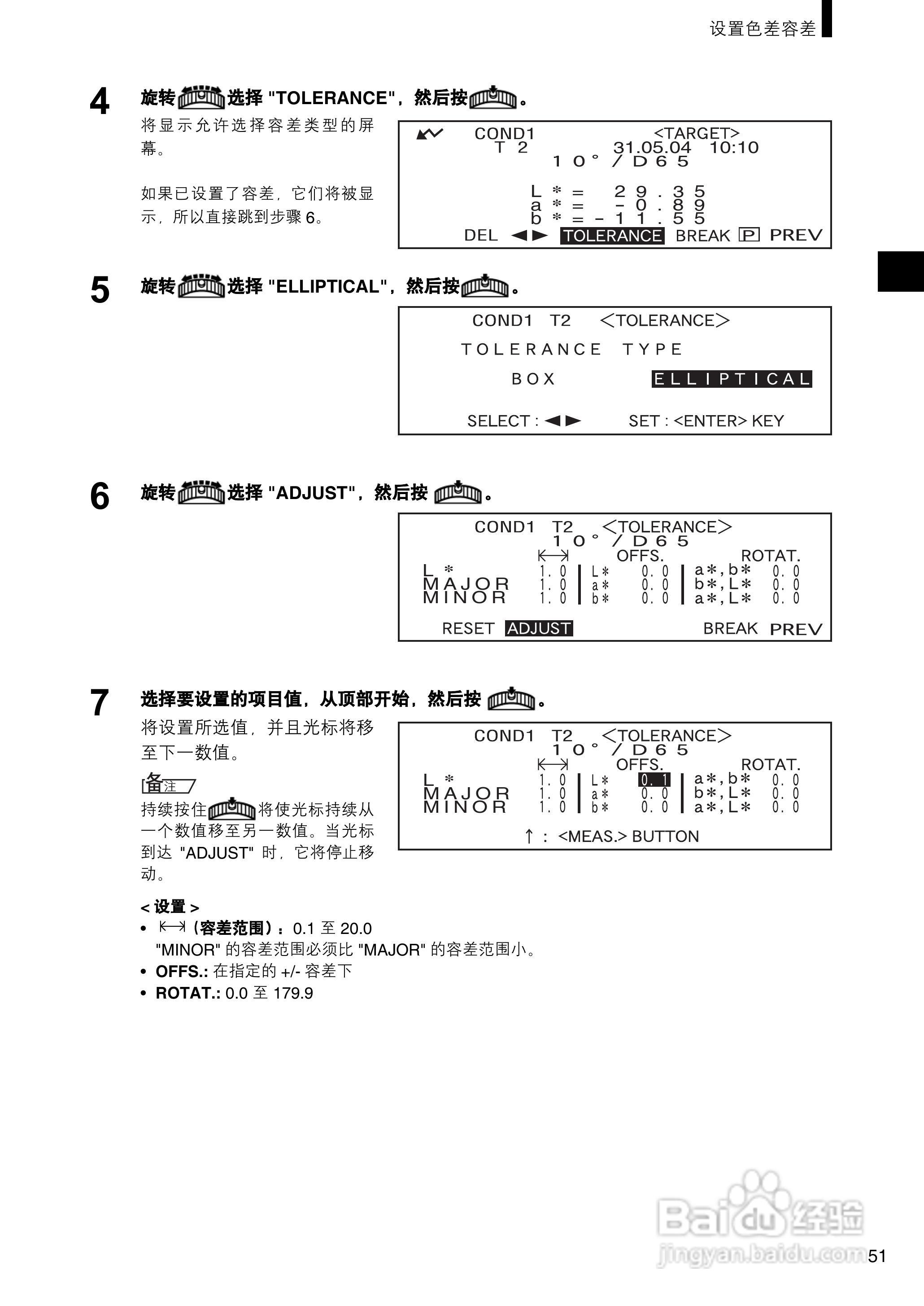 柯尼卡美能达分光测色计CM-2500c使用说明书:[6]