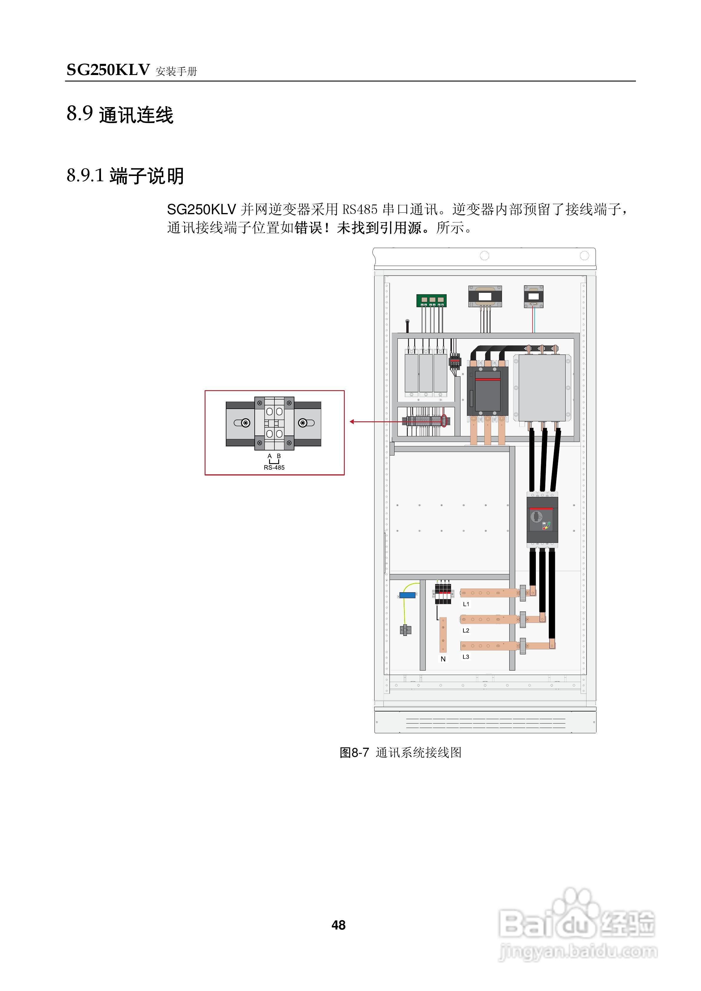 SG250KLV光伏并网逆变器使用手册:[6]