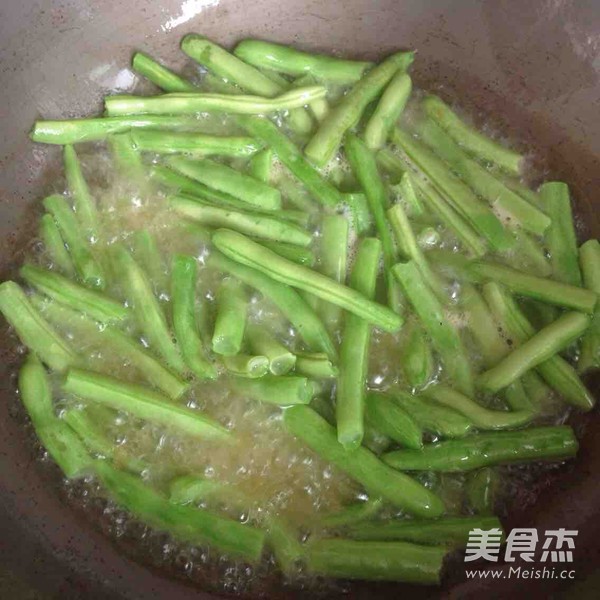 肉沫四季豆的做法