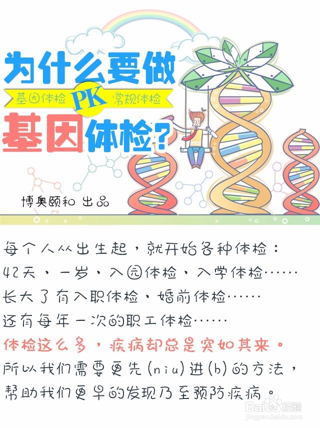 基因检测与常规体检有什么区别