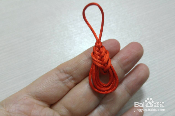 中国结之琵琶结的编织图解