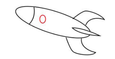 简笔画如何画火箭