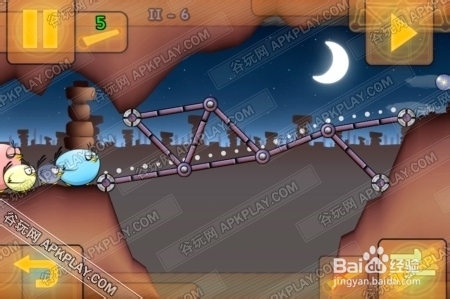 胖鸟过桥攻略：[3]第II章1-6关